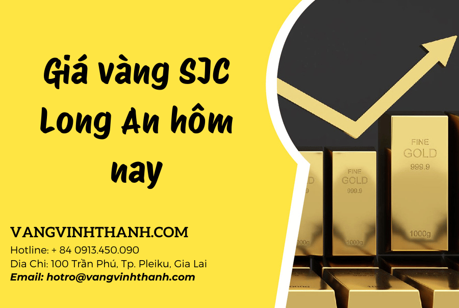 Giá vàng SJC Long An hôm nay