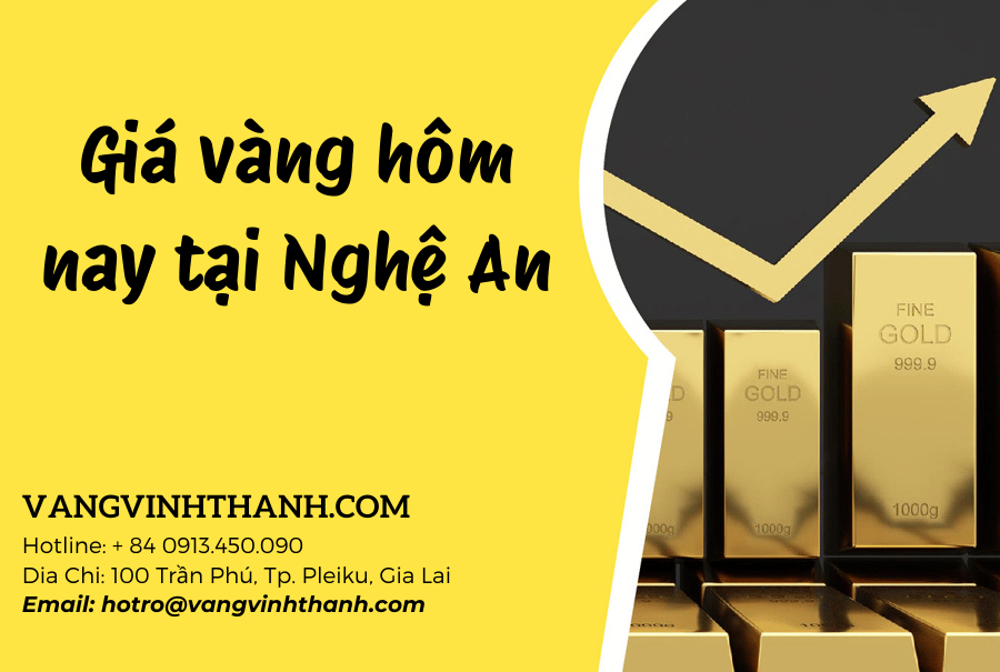 Giá vàng hôm nay tại Nghệ An