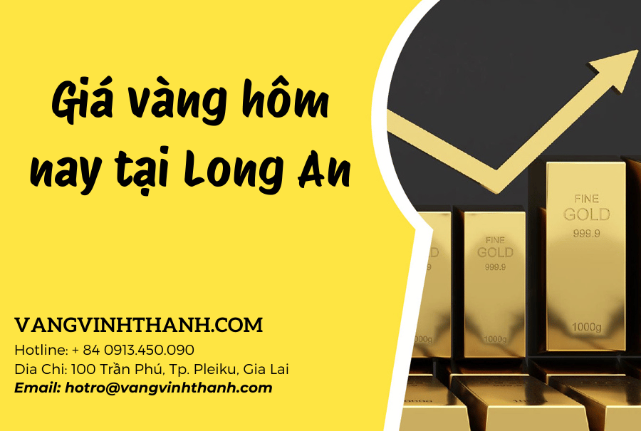 Giá vàng hôm nay tại Long An