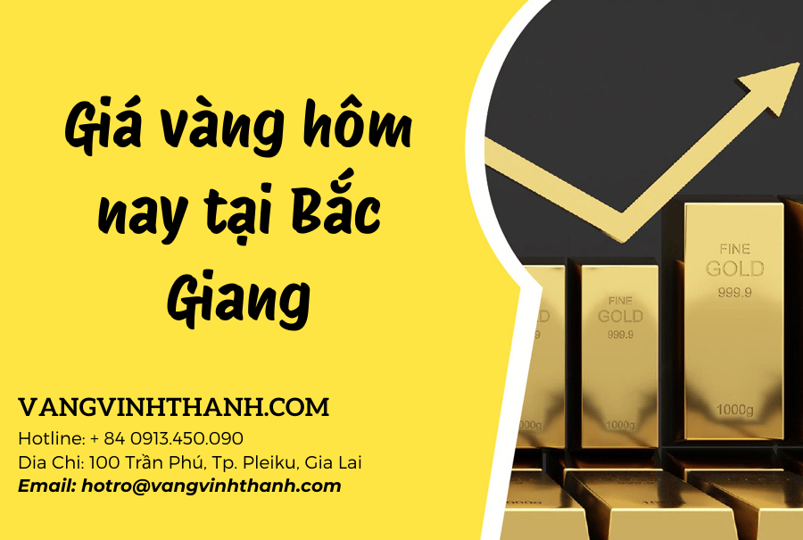 Giá vàng hôm nay tại Bắc Giang