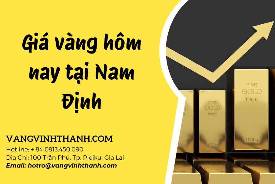 Giá vàng hôm nay tại Nam Định