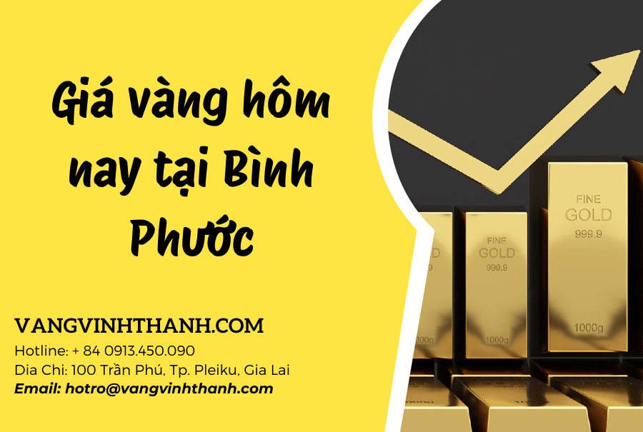 Giá vàng hôm nay tại Bình Phước