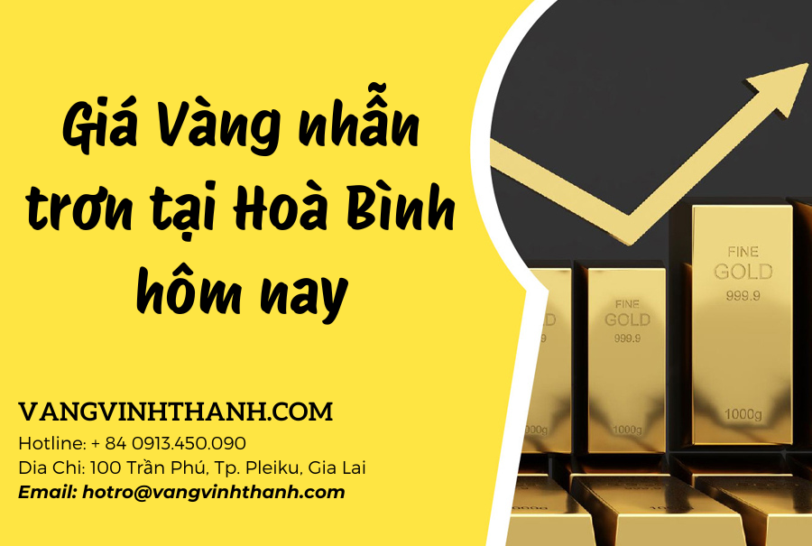 Giá Vàng nhẫn trơn tại Hoà Bình hôm nay