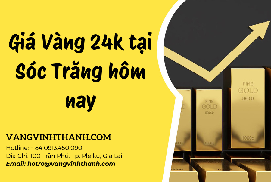 Giá Vàng 24k tại Sóc Trăng hôm nay