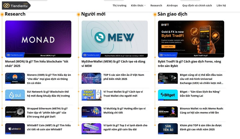 Khám phá kho nội dung phong phú tại tiendientu.com